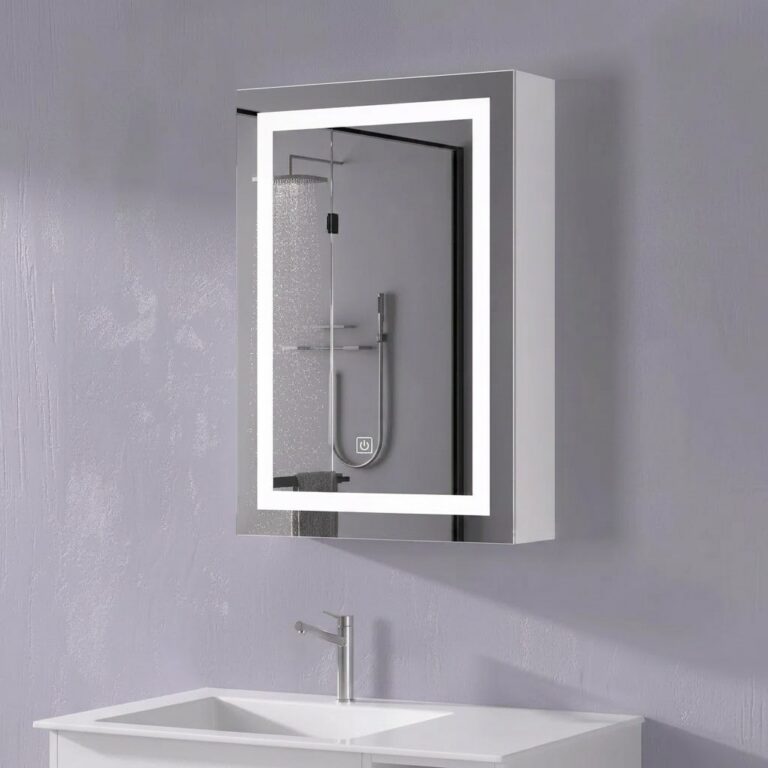 Illuminated Mirror Cabinet