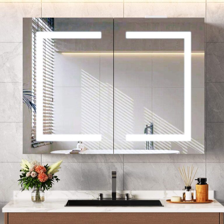 LED Bathroom Mirror Cabinet