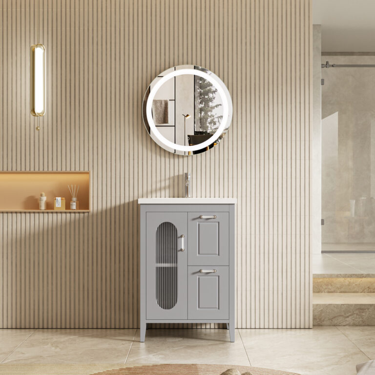 Grey Bathroom Vanity