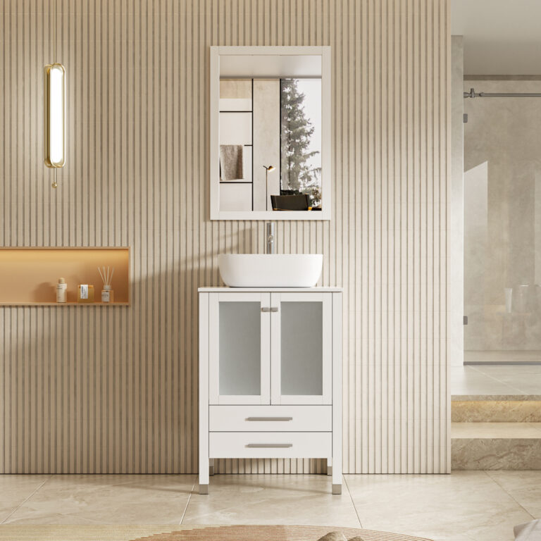 White Bathroom Vanity