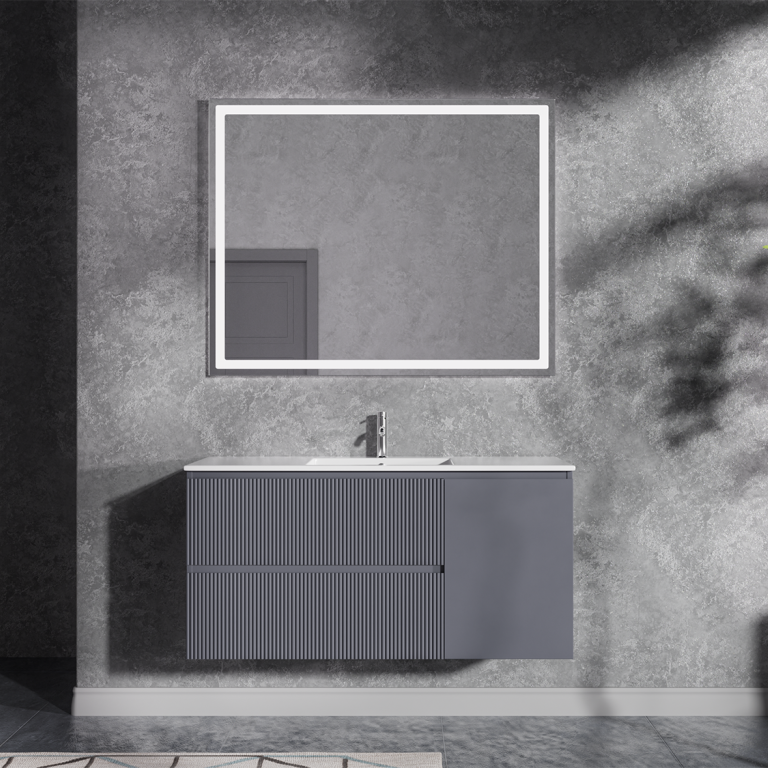 Bathroom Vanity with Hidden Storage