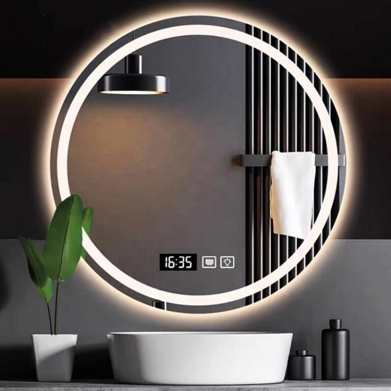 Round Smart LED Bathroom Mirror
