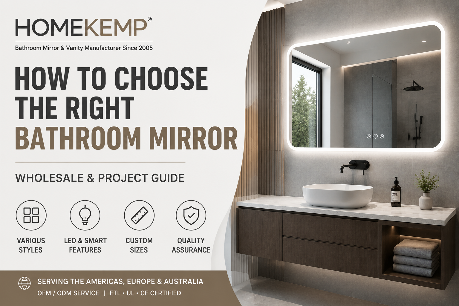 How to Choose the Right Bathroom Mirror for Your Project