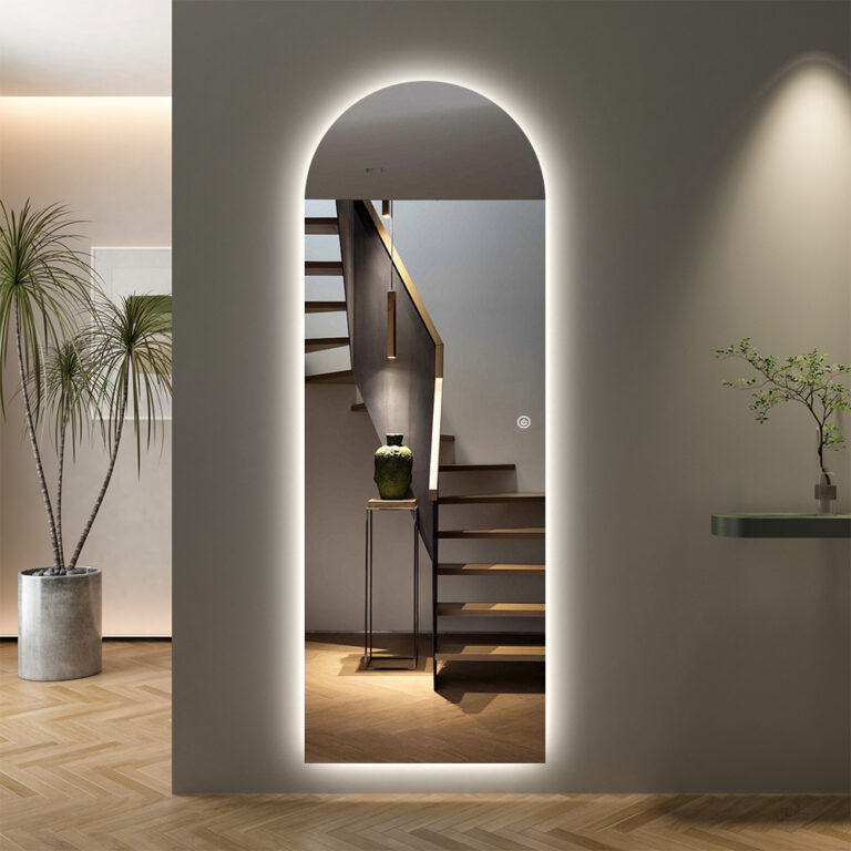 Arched LED Full Length Mirror