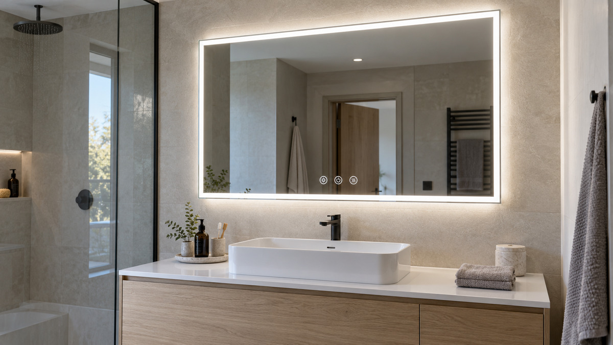LED bathroom mirror features for wholesale buyers